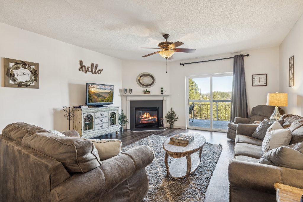 Whispering Pines 132, a 2 Bedroom Downtown Pigeon Forge Vacation Rental Condo near Dollywood