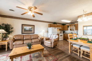 Whispering Pines Condo 251 One Bedroom Top Floor Downtown Pigeon Forge Balcony View