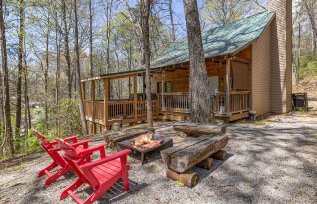 Top Gatlinburg Cabin Rentals with Hot Tub, Firepit, by Rocky Top Sports World with Mountain Views
